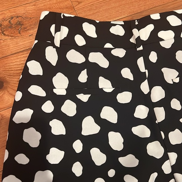 Ann Taylor Black and White Cow print shorts. - Picture 4 of 4